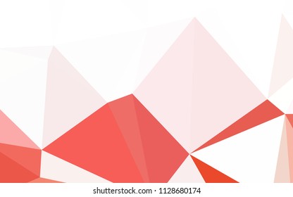 Light Blue, Green vector polygon abstract background. Geometric illustration in Origami style with gradient.  A new texture for your web site.