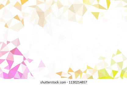 Light Blue, Green vector polygon abstract background. Modern abstract illustration with triangles. Template for cell phone's backgrounds.