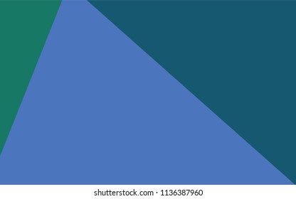 Light Blue, Green vector polygon abstract layout. Creative illustration in halftone style with gradient. Triangular pattern for your business design.