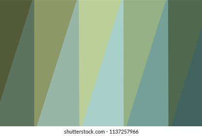 Light Blue, Green vector polygon abstract background. Polygonal abstract illustration with gradient. A completely new design for your business.