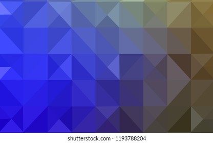 Light Blue, Green vector polygon abstract background. Creative geometric illustration in Origami style with gradient. Polygonal design for your web site.