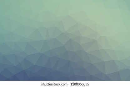 Light Blue, Green vector polygon abstract backdrop. Shining colored illustration in a Brand new style. Completely new template for your business design.