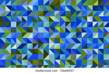 Light Blue, Green vector polygon abstract pattern. An elegant bright illustration with gradient. The completely new template can be used for your brand book.