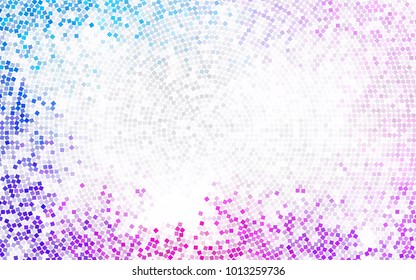 Light Blue, Green vector polygonal illustration, which consist of rectangles. Rectangular pattern for your business design. Geometric background in Origami style with gradient. 