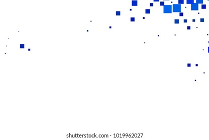 Light Blue, Green vector polygonal illustration, which consist of rectangles. Rectangular pattern for your business design. Geometric background in Origami style with gradient. 