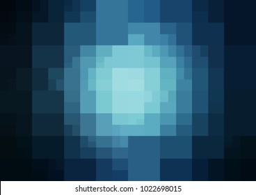 Light Blue, Green vector polygonal illustration, which consist of rectangles. Rectangular design for your business. Creative geometric background in Origami style with gradient