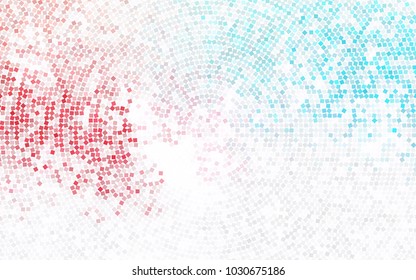Light Blue, Green vector polygonal illustration consisting of rectangles. Rectangular design for your business. Creative geometric background in origami style with gradient.