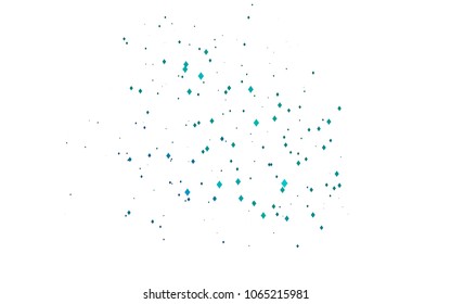 Light Blue, Green vector polygonal illustration consisting of rectangles. Rectangular design for your business. Creative geometric background in origami style with gradient.