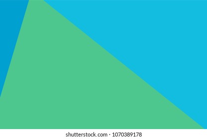 Light Blue, Green vector polygonal template. Colorful illustration in polygonal style with gradient. That new template can be used for your brand book.