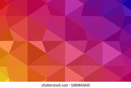 Light Blue, Green vector polygonal template. Shining colored illustration in a new style. A completely new design for your business.