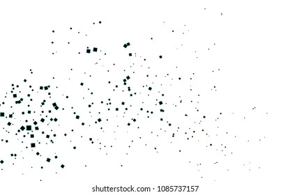 Light Blue, Green vector polygonal illustration, which consist of rectangles. Rectangular pattern for your business design. Geometric background in Origami style with gradient. 
