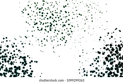 Light Blue, Green vector polygonal illustration consisting of rectangles. Rectangular design for your business. Creative geometric background in origami style with gradient.