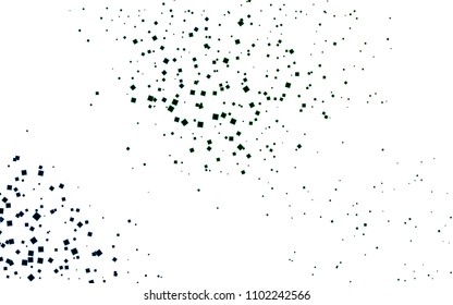Light Blue, Green vector polygonal illustration consisting of rectangles. Rectangular design for your business. Creative geometric background in origami style with gradient.