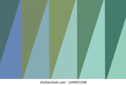 Light Blue, Green vector polygonal pattern. Polygonal abstract illustration with gradient. Triangular pattern for your business design.