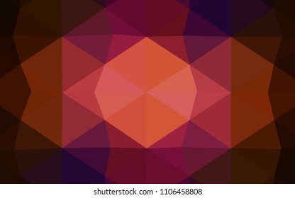 Light Blue, Green vector polygonal template. Modern geometrical abstract illustration with gradient. The polygonal design can be used for your web site.