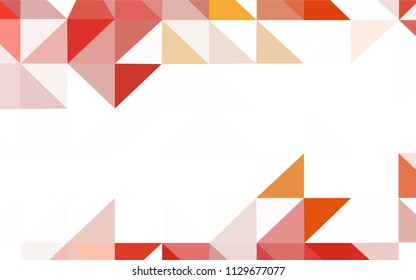 Light Blue, Green vector polygonal background. Shining polygonal illustration, which consist of triangles. A new texture for your web site.