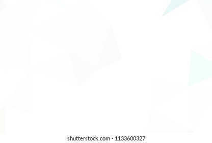 Light Blue, Green vector polygonal background. Shining colorful illustration with triangles. Brand new style for your business design.