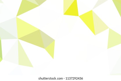 Light Blue, Green vector polygonal template. Modern abstract illustration with triangles. A new texture for your web site.
