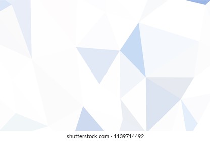 Light Blue, Green vector polygonal template. Colorful illustration in abstract style with triangles. Brand new style for your business design.