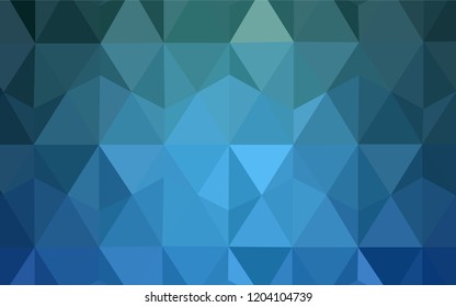 Light Blue, Green vector polygonal template. Polygonal abstract illustration with gradient. A new texture for your web site.