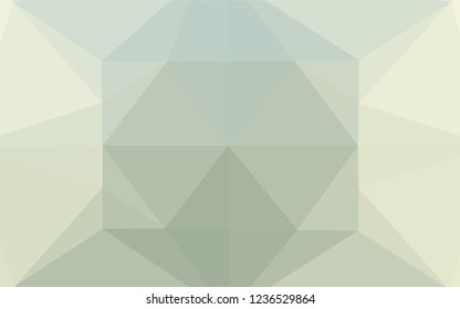 Light Blue, Green vector polygonal template. A completely new color illustration in a vague style. Brand new design for your business.
