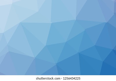 Light Blue, Green vector polygonal pattern. Colorful abstract illustration with gradient. The elegant pattern can be used as part of a brand book.