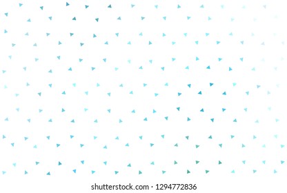 Light Blue, Green vector  polygonal pattern. Elegant bright polygonal illustration with gradient. Completely new template for your banner.