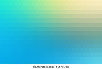 Light Blue, Green vector polygonal illustration, which consist of rectangles. Rectangular pattern for your business design. Geometric background in Origami style with gradient. 