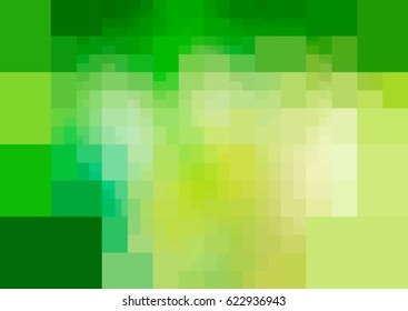 Light Blue, Green vector polygonal illustration, which consist of rectangles. Rectangular pattern for your business design. Geometric background in Origami style with gradient. 