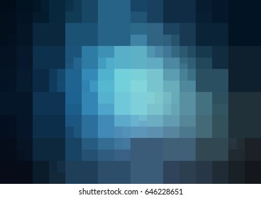 Light Blue, Green vector polygonal illustration, which consist of rectangles. Rectangular pattern for your business design. Geometric background in Origami style with gradient. 
