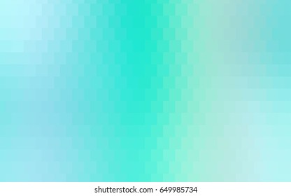 Light Blue, Green vector polygonal illustration, which consist of rectangles. Rectangular pattern for your business design. Geometric background in Origami style with gradient. 