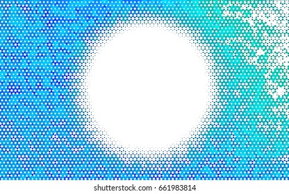 Light Blue, Green vector polygonal illustration, which consist of hexagons. Hexagonal design for your business. Creative geometric background in Origami style with gradient