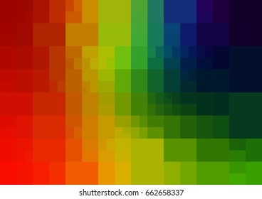 Light Blue, Green vector polygonal illustration, which consist of rectangles. Rectangular design for your business. Creative geometric background in Origami style with gradient