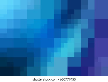 Light Blue, Green vector polygonal illustration, which consist of rectangles. Rectangular pattern for your business design. Geometric background in Origami style with gradient. 