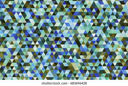 Light Blue, Green vector polygonal template. A vague abstract illustration with gradient. The template can be used as a background for cell phones.