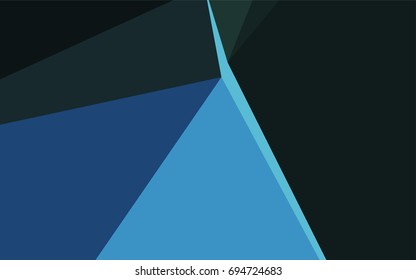 Light Blue, Green vector polygonal pattern. Colorful illustration in abstract style with gradient. The template can be used as a background for cell phones.