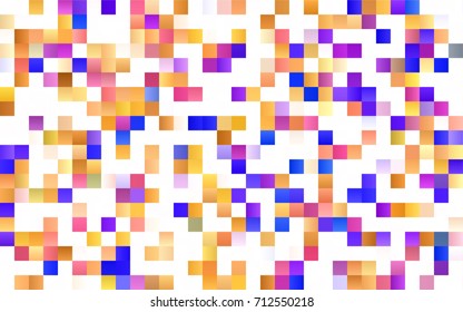 Light Blue, Green vector polygonal illustration, which consist of rectangles. Rectangular pattern for your business design. Geometric background in Origami style with gradient. 