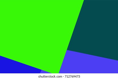 Light Blue, Green vector polygonal illustration consisting of rectangles. Rectangular design for your business. Creative geometric background in origami style with gradient.