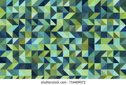 Light Blue, Green vector polygonal template. Glitter abstract illustration with an elegant design. Brand-new design for your business.
