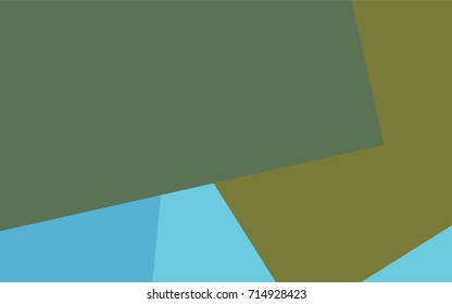 Light Blue, Green vector polygonal illustration, which consist of rectangles. Rectangular pattern for your business design. Geometric background in Origami style with gradient. 