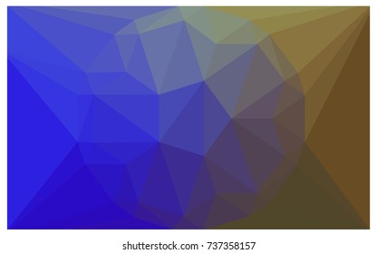 Light Blue, Green vector polygonal illustration, which consist of triangles with a gemstone in center. Triangular design of a huge diamond for your business. Creative geometric background of gems.