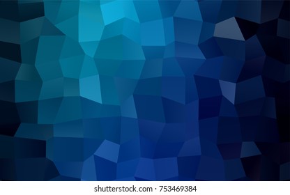 Light Blue, Green vector polygonal illustration consisting of rectangles. Rectangular design for your business. Creative geometric background in origami style with gradient.