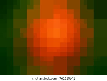 Light Blue, Green vector polygonal illustration, which consist of rectangles. Rectangular design for your business. Creative geometric background in Origami style with gradient