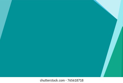 Light Blue, Green vector polygonal template. Triangular geometric sample with gradient.  The completely new template can be used for your brand book.
