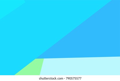 Light Blue, Green vector polygonal illustration, which consist of rectangles. Rectangular pattern for your business design. Geometric background in Origami style with gradient. 