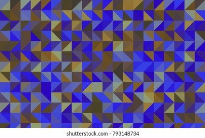 Light Blue, Green vector polygonal pattern. Triangular geometric sample with gradient.  Triangular pattern for your business design.