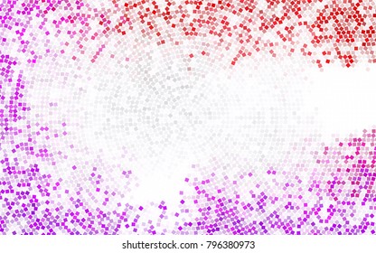 Light Blue, Green vector polygonal illustration, which consist of rectangles. Rectangular pattern for your business design. Geometric background in Origami style with gradient. 