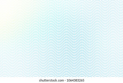 Light Blue, Green vector red pattern of geometric circles, shapes. Colorful mosaic banner. Geometric background with colored disks.