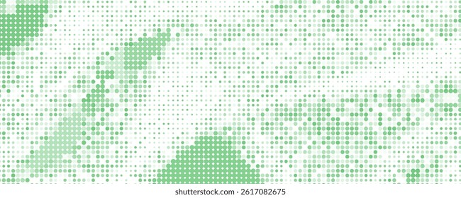 Light Blue, Green vector red banner with set of circles, dots. Donuts Background. Creative Design Template. Technological halftone illustration.