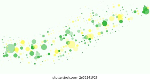Light Blue, Green vector red banner with set of circles, dots. Donuts Background. Creative Design Template. Technological halftone. eps 10